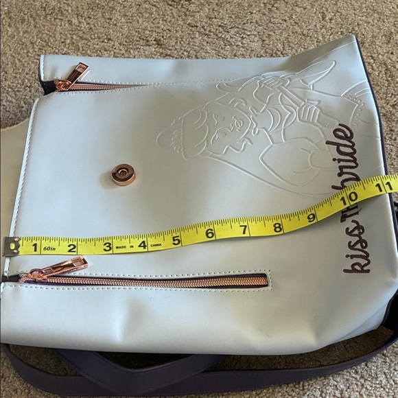 Purple and Gray Kiss the Bride Backpack main image 10